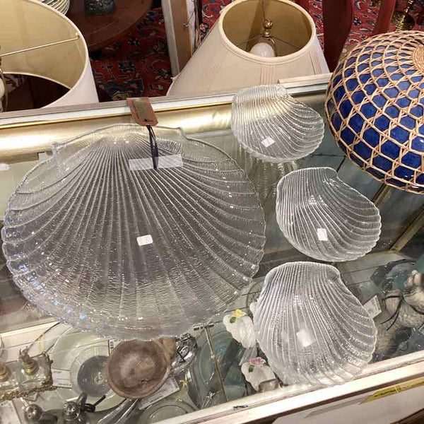 Shell Platter with 10 Bowls