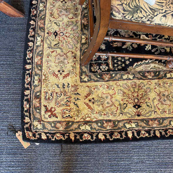 Feizy Black/Gold Rug