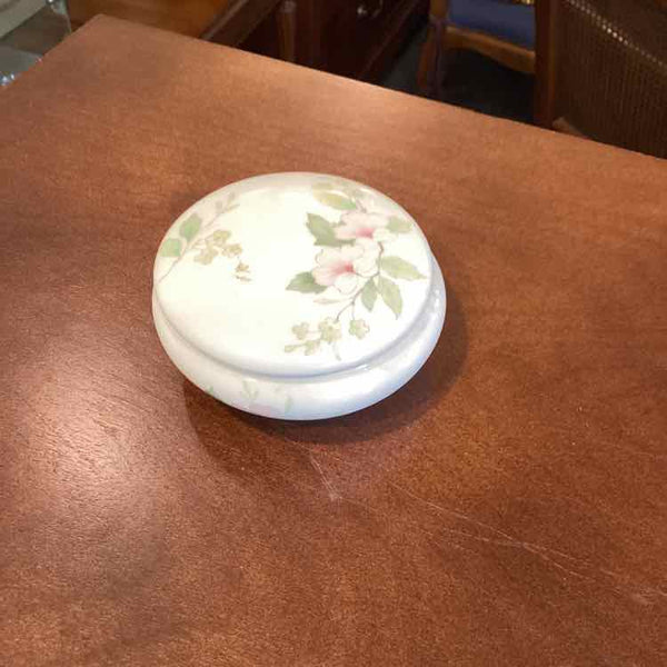 Limoges Floral Trinket Box