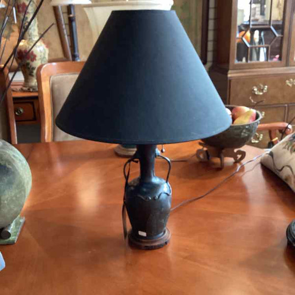 Antique Bronze Vase Lamp