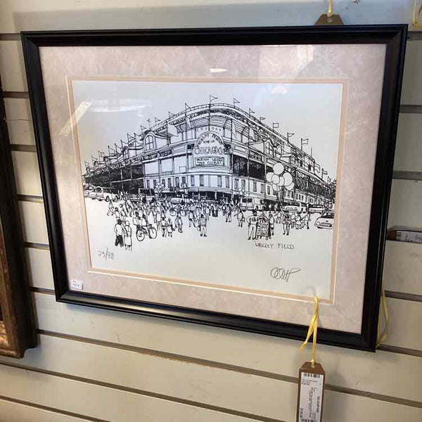 Pen And Ink Print Of Chicago