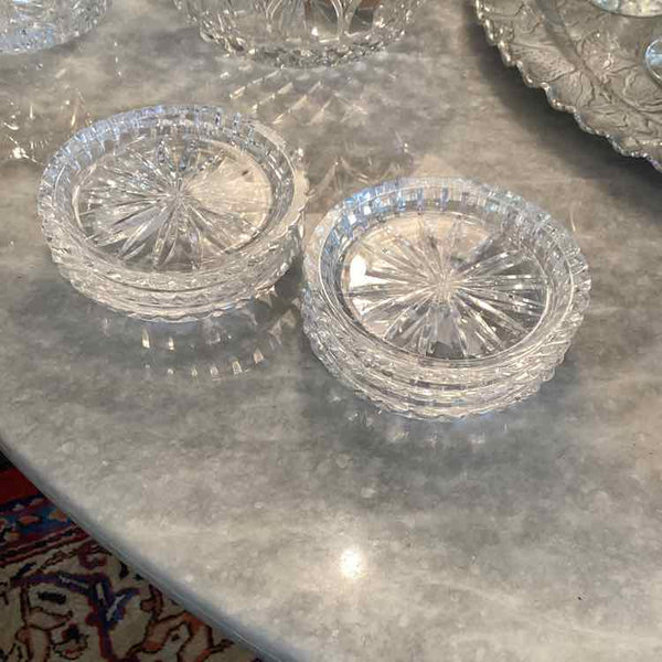 Six Waterford Coasters