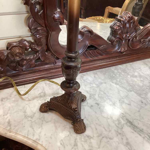 Pair Of Metal And Resin Lamps