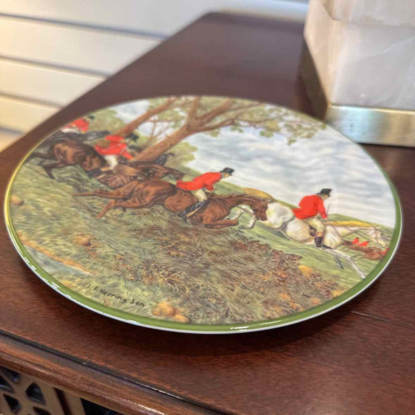 Hunt Scene Decorative Plate