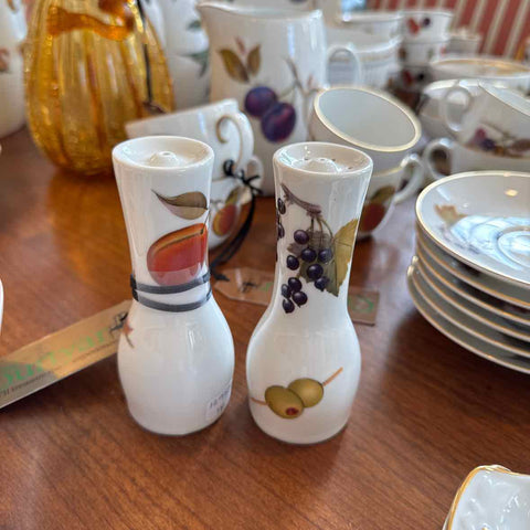 Royal Worcester "Evesham" Salt and