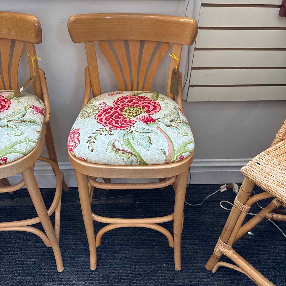 Slot Back Counter Stool