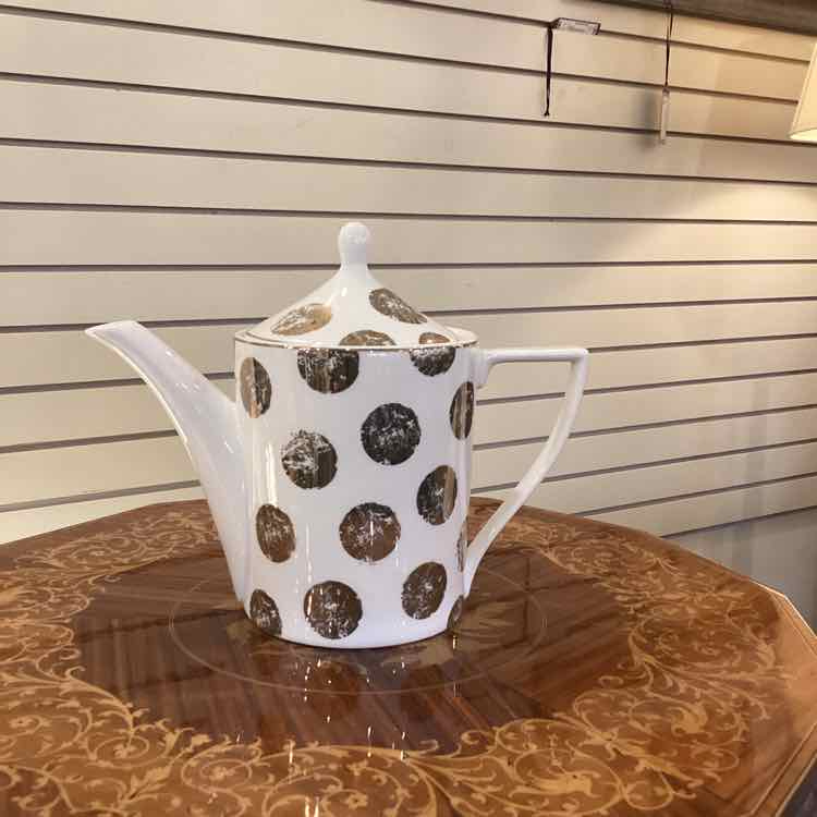 Grace Ivory & Gold Tea Pot