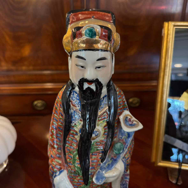 Male Asian With Beard Figurine