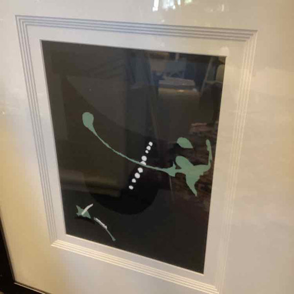 Black Framed Modern Art