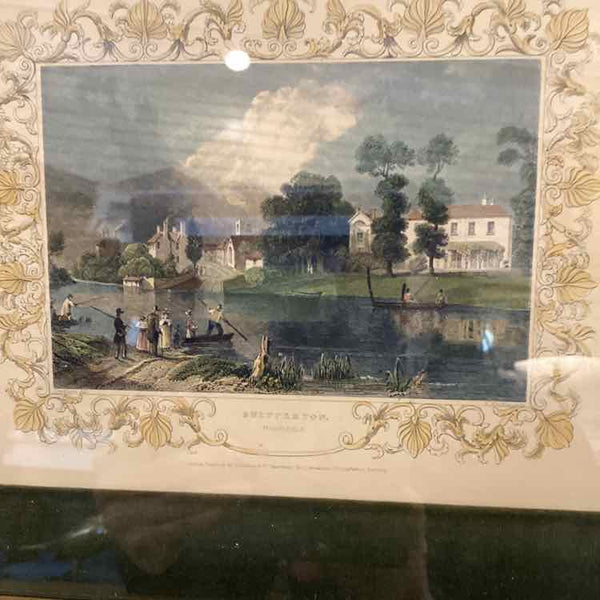 Pair of Rudolph Lesch Hand Colored Engravings