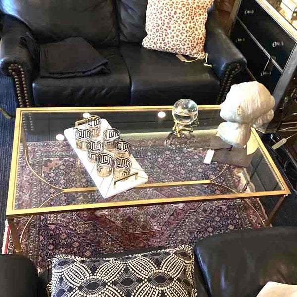 Joss & Main Gold Coffee Table