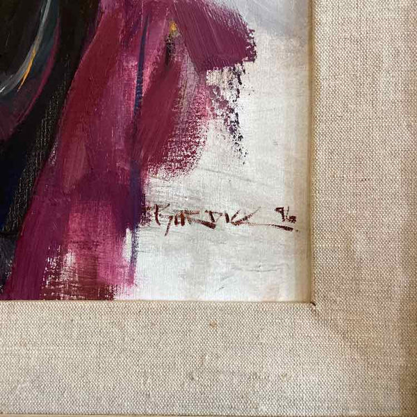 Scott Burdick Oil Painting of Lady