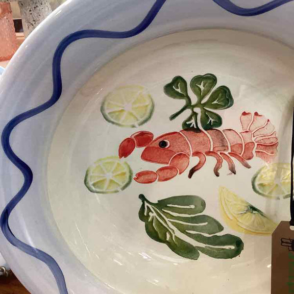 Lobster Serving Bowl