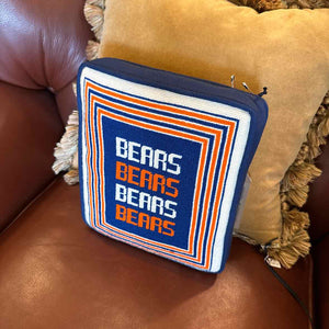 Bears Needlepoint Pillow