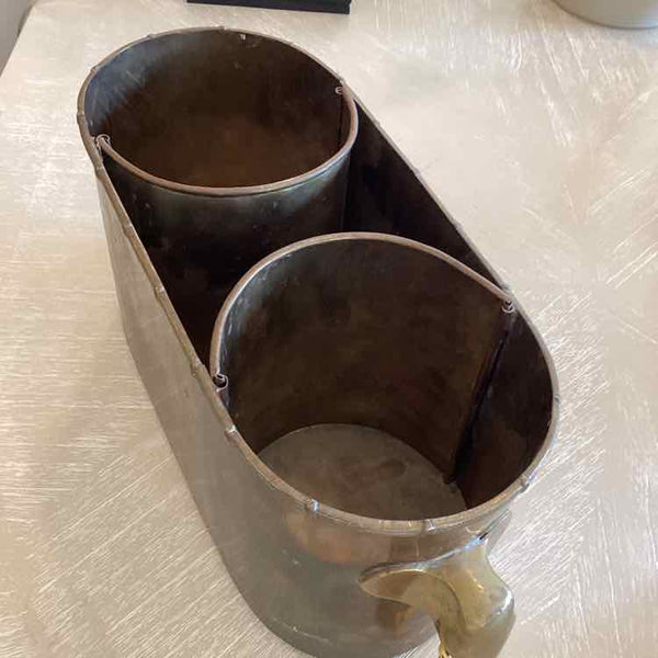 Double Brass Champagne Cooler