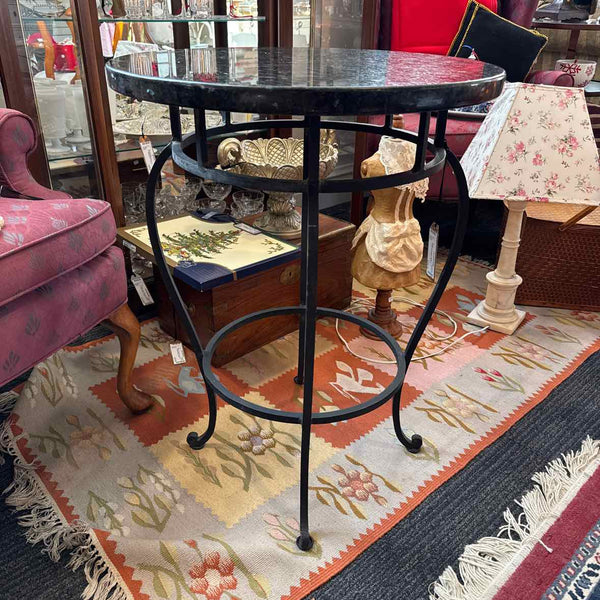 Granite End Table