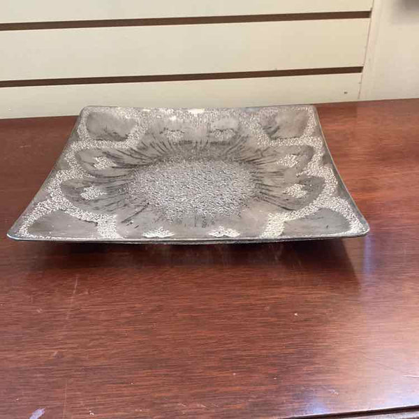 Mid Cent. Sterling Overlay Tray - Dorothy Thorpe