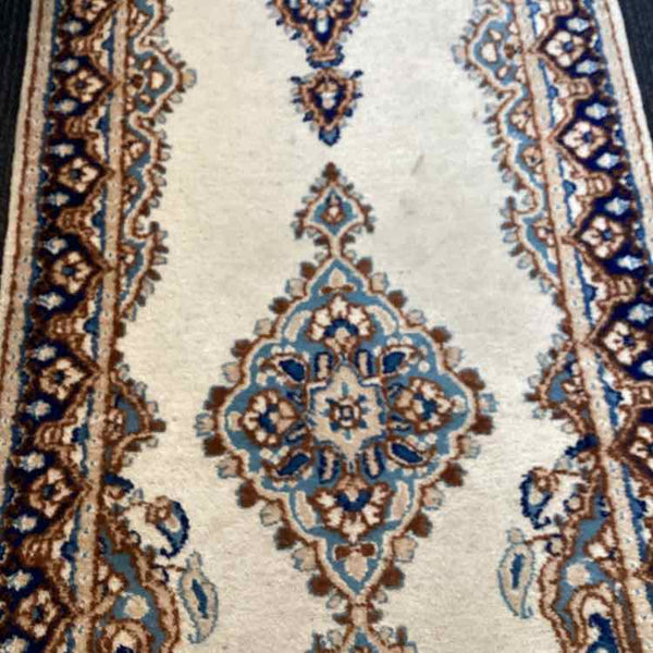 Ivory And Blue Runner