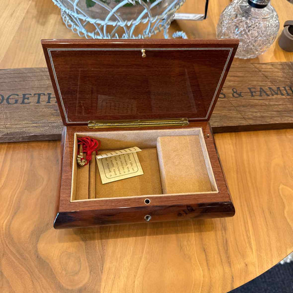 Wooden Inlaid Italian Music Box