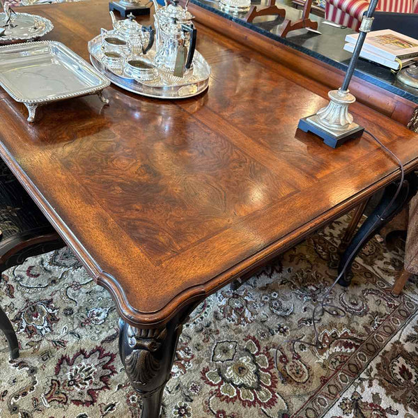 Henredon Burl Wood Dining Room Table