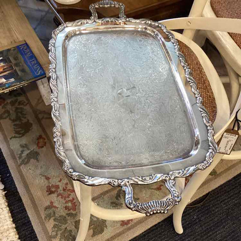 SLP Tray with Shell Design w/Handles