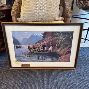 Mountain Lake Scene