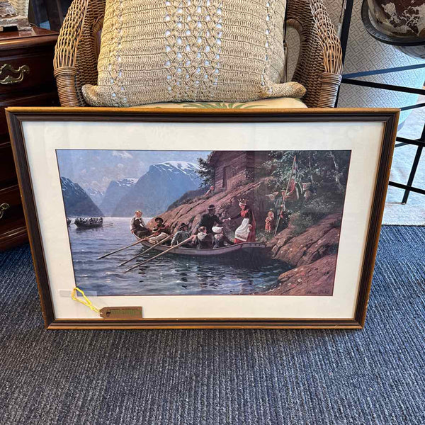 Mountain Lake Scene