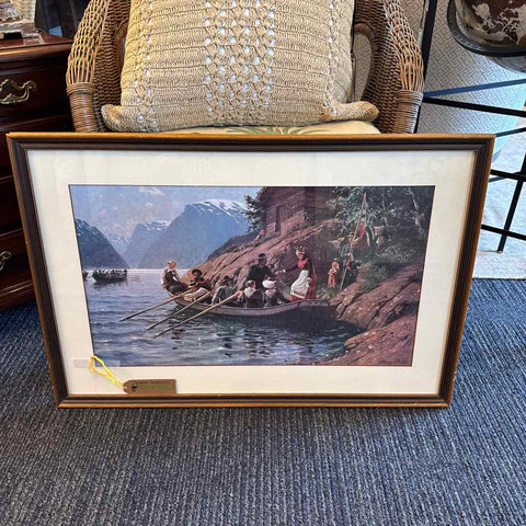 Mountain Lake Scene