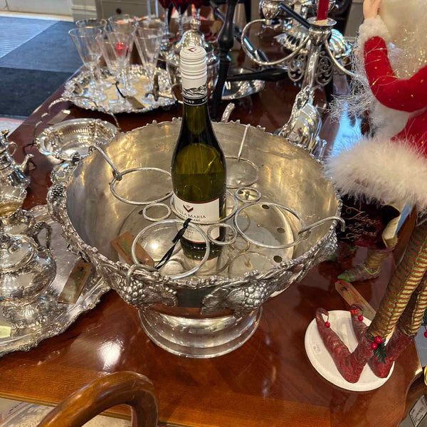 American Sheffield Wine Bottle Holder