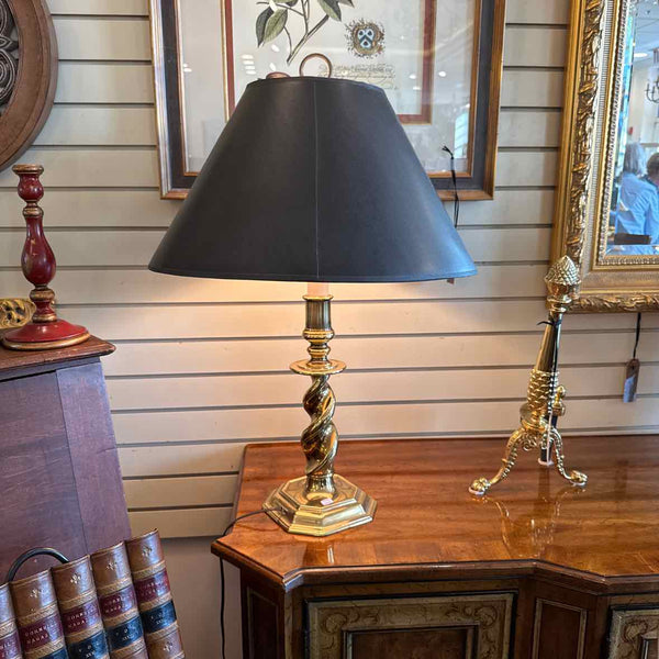 Pair of Brass Stiffel Lamps