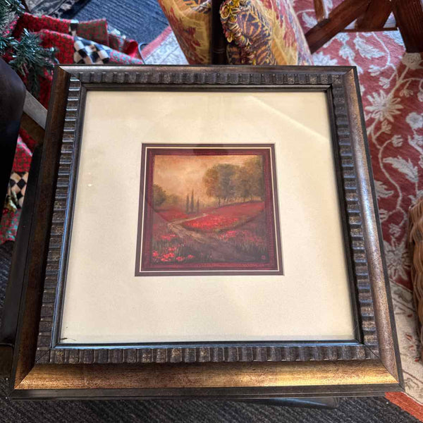 Poppy Field Framed Print