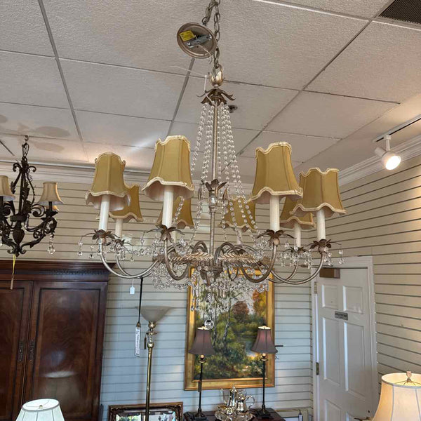 Schonbek 8 Light Chandelier