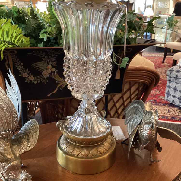 Brass & Glass Lamp
