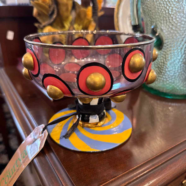 MacKenzie-Childs Candy Dish