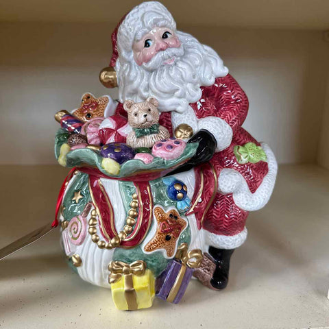 Santa Cookie Jar