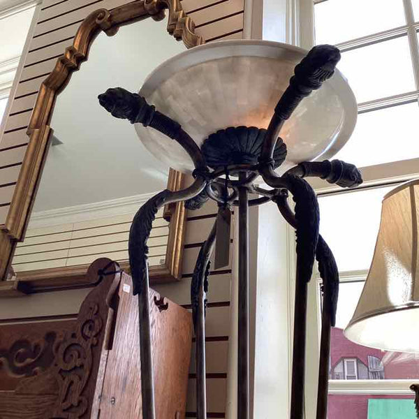 Maitland Smith Iron Torchiere Lamp
