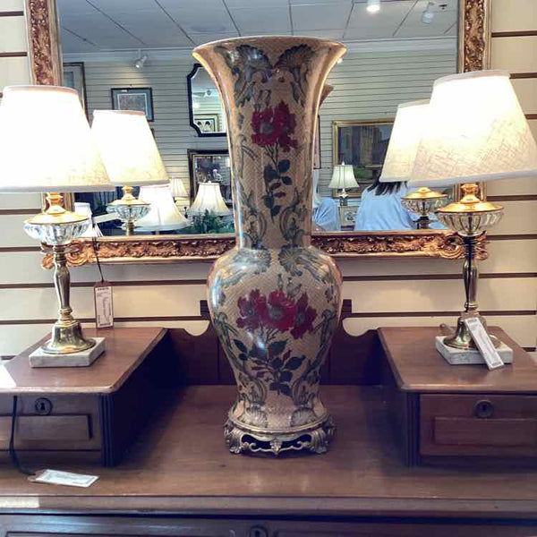 Castilian Handpainted Porcelain Vase