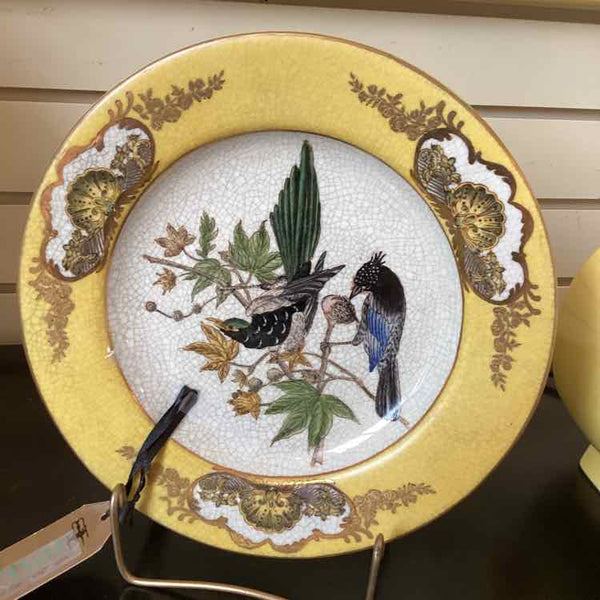 Four Decorative Bird Plates