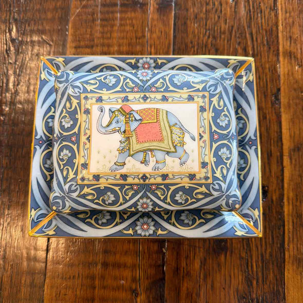 Wedgwood Elephant Card Holder & Tray