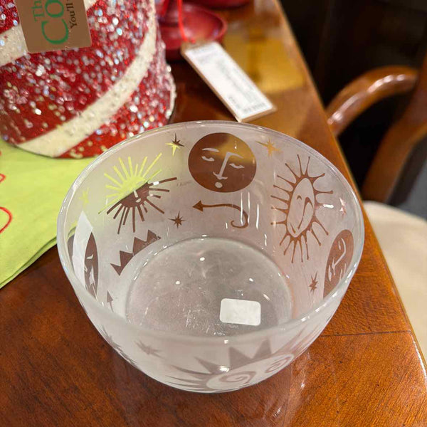 Frosted Glass Small Bowl