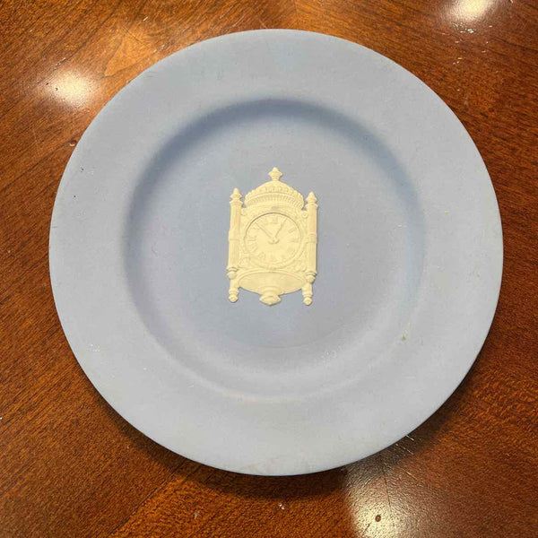 Wedgwood Blue Plate - Marshall Field's Clock
