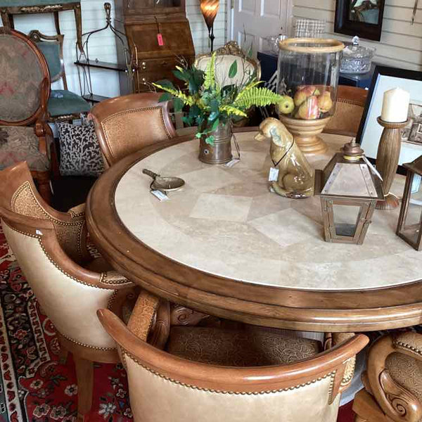 Century Furniture Dining Table And Six Chairs