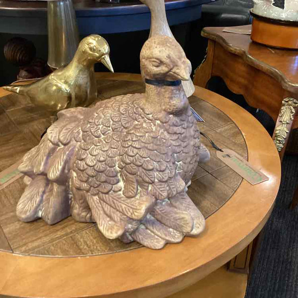 Brown Ceramic Turkey