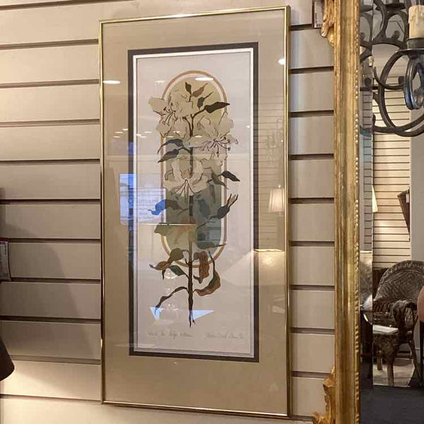 Sandra Lima Signed Floral Print