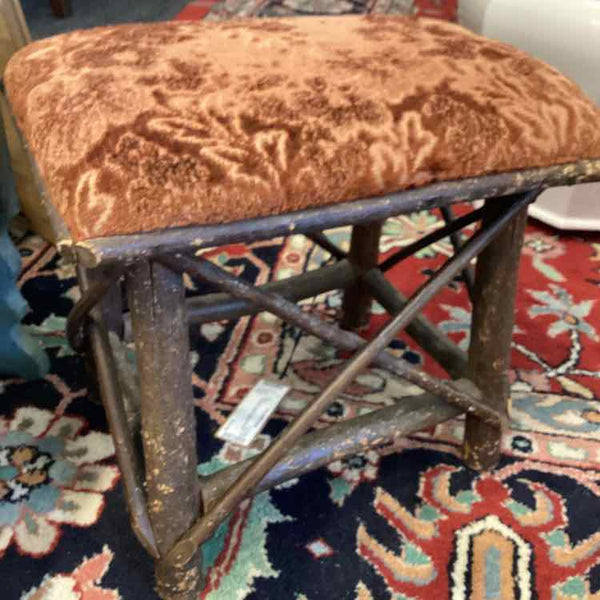 Vintage Twig Footstool