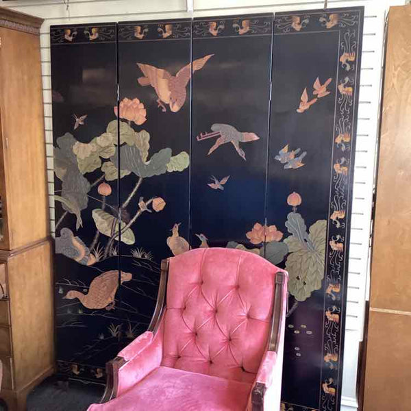 8 Piece Panel,  Double Sided Asian Screen