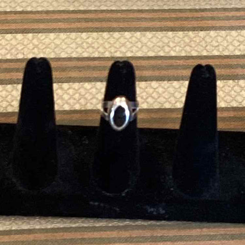 Sterling and Onyx Ring