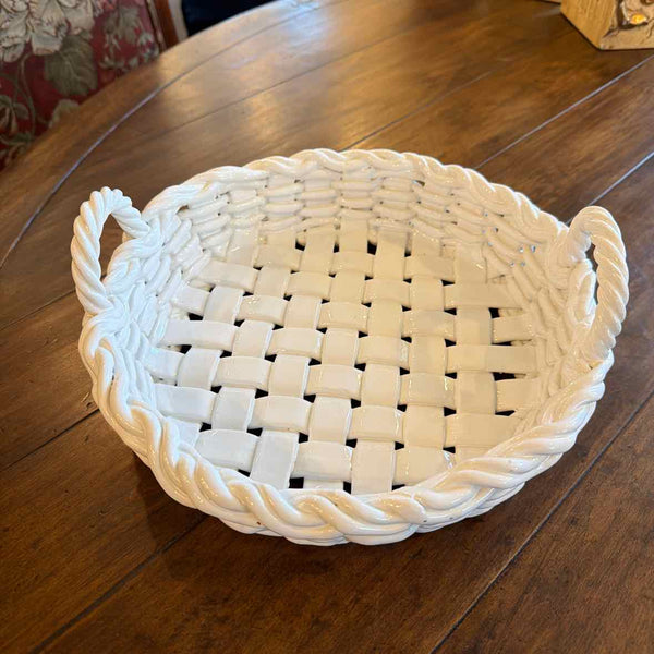 Woven Pottery Bowl