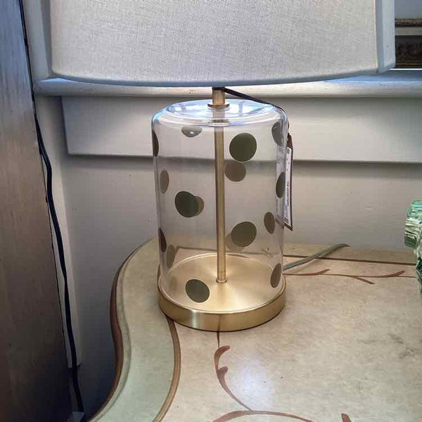 Kate Spade Lamp with Gold Dots