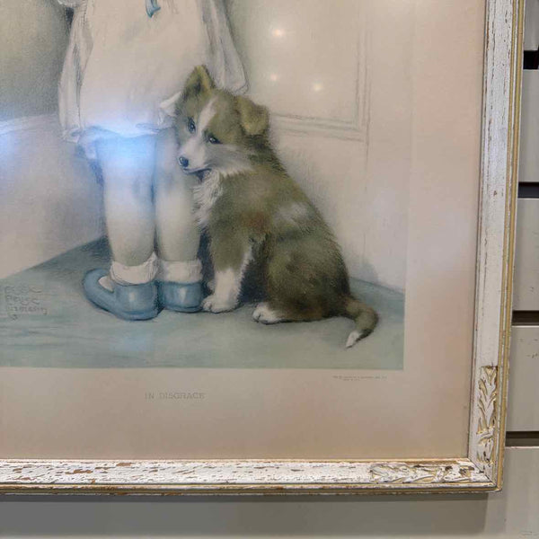 Vintage "In Disgrace" Print